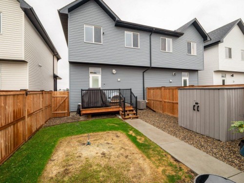 641 Blackwolf Boulevard North, Lethbridge, AB - Outdoor With Deck Patio Veranda With Exterior