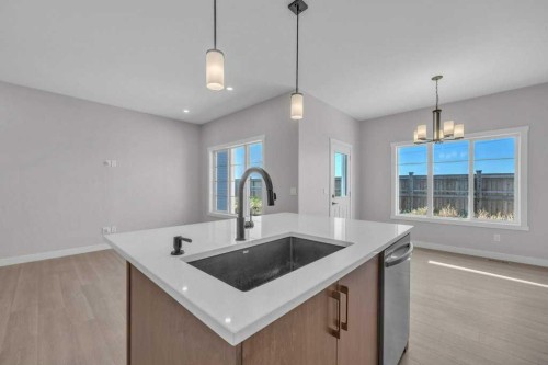 203 Homestead Common Ne, Calgary, AB - Indoor Photo Showing Kitchen