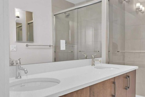 203 Homestead Common Ne, Calgary, AB - Indoor Photo Showing Bathroom