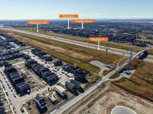 203 Homestead Common Ne, Calgary, AB - Outdoor With View