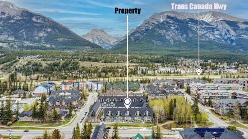 206-109 Kananaskis Way, Canmore, AB - Outdoor With View