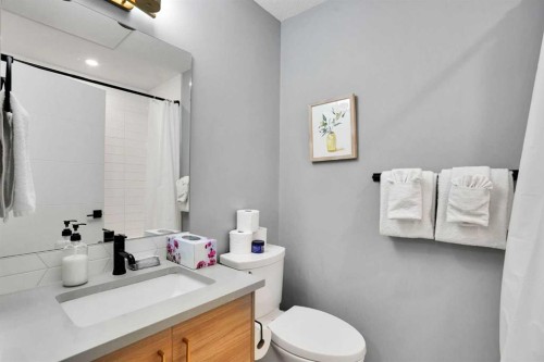 206-109 Kananaskis Way, Canmore, AB - Indoor Photo Showing Bathroom