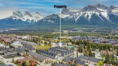 206-109 Kananaskis Way, Canmore, AB - Outdoor With View