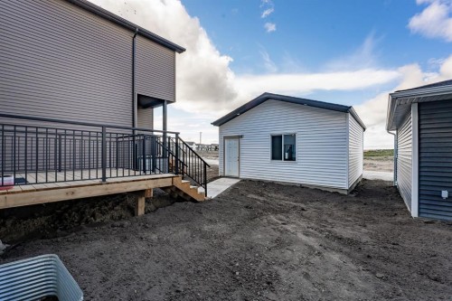 52 Lewiston Drive Ne, Calgary, AB - Outdoor With Deck Patio Veranda With Exterior