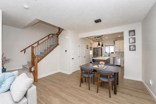 52 Lewiston Drive Ne, Calgary, AB - Indoor Photo Showing Dining Room