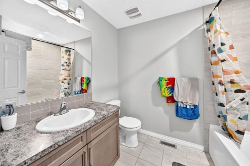 446 Windrow Common Sw, Airdrie, AB - Indoor Photo Showing Bathroom
