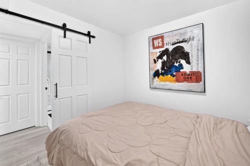 446 Windrow Common Sw, Airdrie, AB - Indoor Photo Showing Bedroom