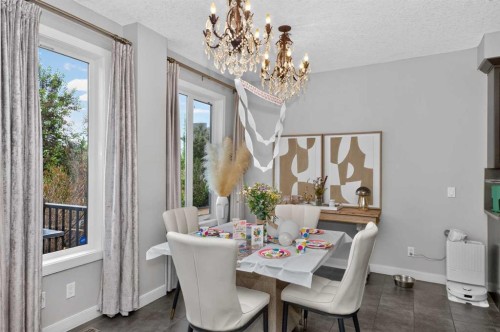244 Mahogany Bay Se, Calgary, AB - Indoor Photo Showing Dining Room