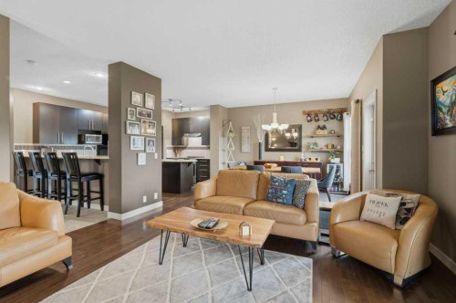 69 Everhollow Avenue Sw, Calgary, AB - Indoor Photo Showing Living Room