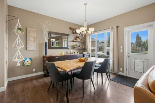 69 Everhollow Avenue Sw, Calgary, AB - Indoor Photo Showing Dining Room