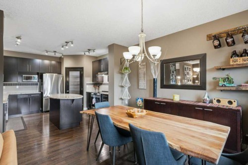 69 Everhollow Avenue Sw, Calgary, AB - Indoor Photo Showing Dining Room