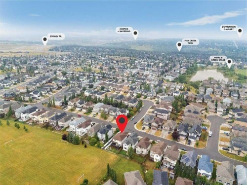 69 Everhollow Avenue Sw, Calgary, AB - Outdoor With View