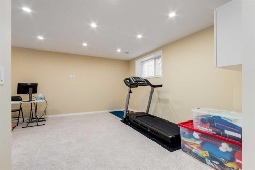 2620 Reunion Square Nw, Airdrie, AB - Indoor Photo Showing Gym Room