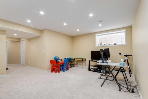 2620 Reunion Square Nw, Airdrie, AB - Indoor Photo Showing Basement