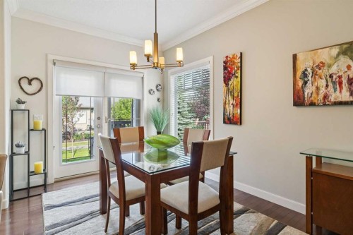 64 Bridle Estates Place Sw, Calgary, AB - Indoor Photo Showing Dining Room