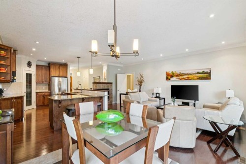 64 Bridle Estates Place Sw, Calgary, AB - Indoor Photo Showing Dining Room