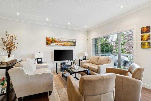 64 Bridle Estates Place Sw, Calgary, AB - Indoor Photo Showing Living Room