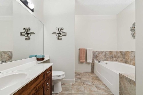 64 Bridle Estates Place Sw, Calgary, AB - Indoor Photo Showing Bathroom