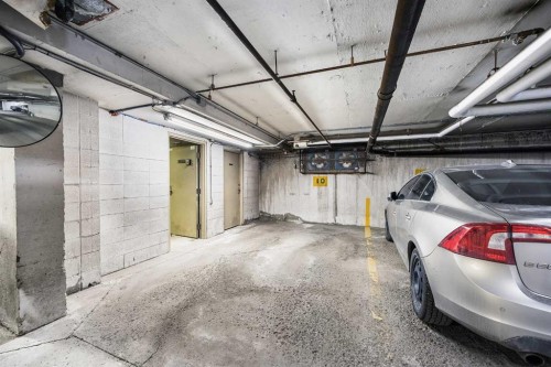206-2010 35 Avenue Sw, Calgary, AB - Indoor Photo Showing Garage