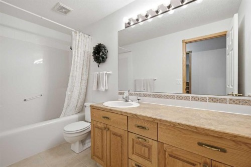 535 Cimarron Point, Okotoks, AB - Indoor Photo Showing Bathroom