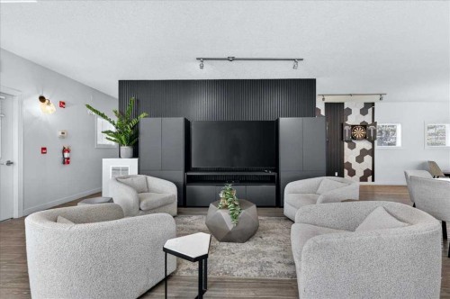 303-70 Royal Oak Plaza Nw, Calgary, AB - Indoor Photo Showing Living Room
