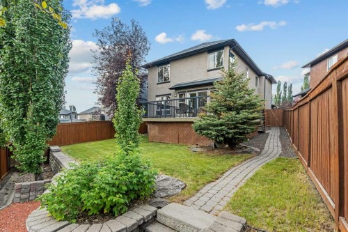 10 Aspen Stone Mews Sw, Calgary, AB - Outdoor With Deck Patio Veranda