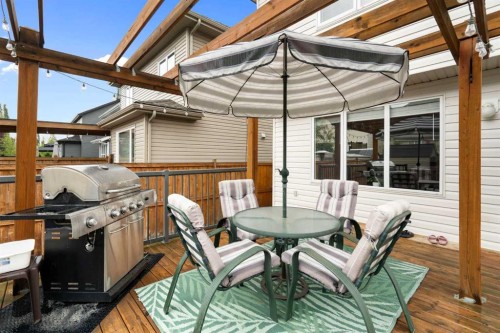818 Copperfield Boulevard Se, Calgary, AB - Outdoor With Deck Patio Veranda With Exterior