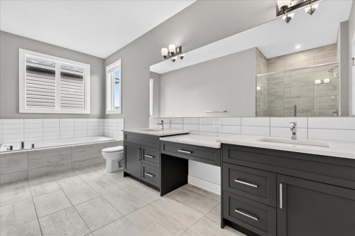 244 Carrington Crescent Nw, Calgary, AB - Indoor Photo Showing Bathroom