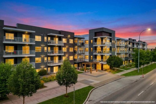 406-4350 Seton Drive Se, Calgary, AB - Outdoor With Balcony With Facade