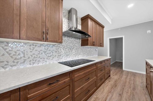406-4350 Seton Drive Se, Calgary, AB - Indoor Photo Showing Kitchen
