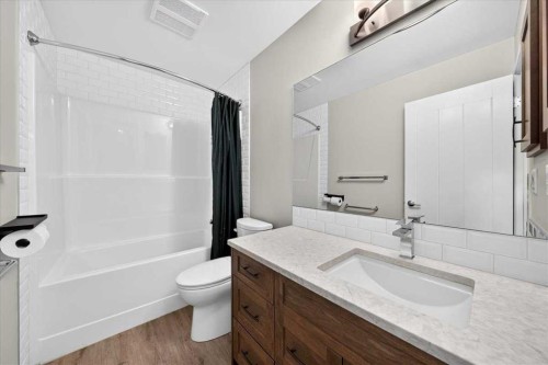 406-4350 Seton Drive Se, Calgary, AB - Indoor Photo Showing Bathroom