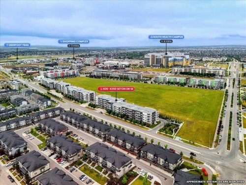 406-4350 Seton Drive Se, Calgary, AB - Outdoor With View