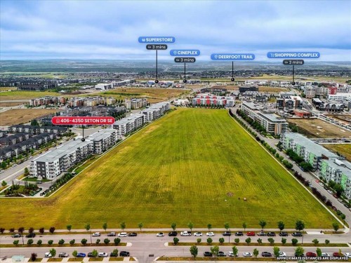 406-4350 Seton Drive Se, Calgary, AB - Outdoor With View
