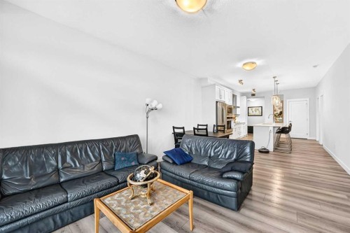 409-30 Walgrove Se, Calgary, AB - Indoor Photo Showing Living Room