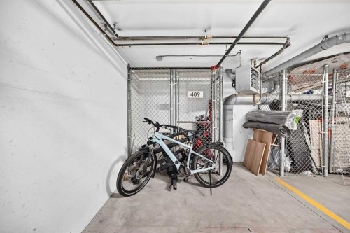409-30 Walgrove Se, Calgary, AB - Indoor Photo Showing Garage