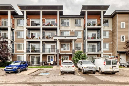 409-30 Walgrove Se, Calgary, AB - Outdoor With Balcony With Facade