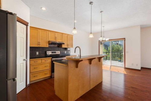 57 Everoak Circle Sw, Calgary, AB - Indoor Photo Showing Kitchen With Upgraded Kitchen