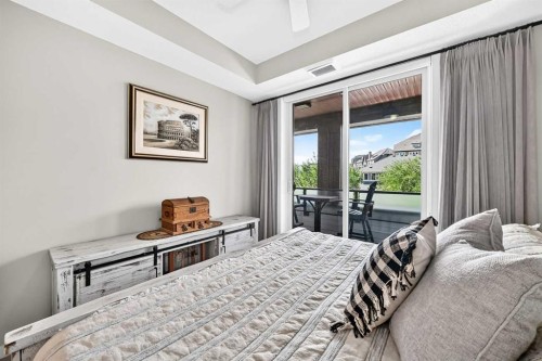 201-122 Mahogany Centre Se, Calgary, AB - Indoor Photo Showing Bedroom