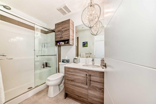 202-122 Mahogany Centre Se, Calgary, AB - Indoor Photo Showing Bathroom