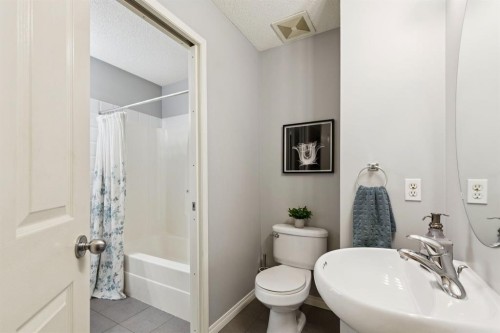 21 Covehaven Gardens Ne, Calgary, AB - Indoor Photo Showing Bathroom