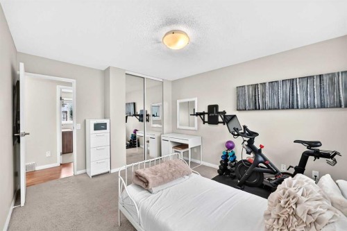 119 Maitland Rise Ne, Calgary, AB - Indoor Photo Showing Gym Room