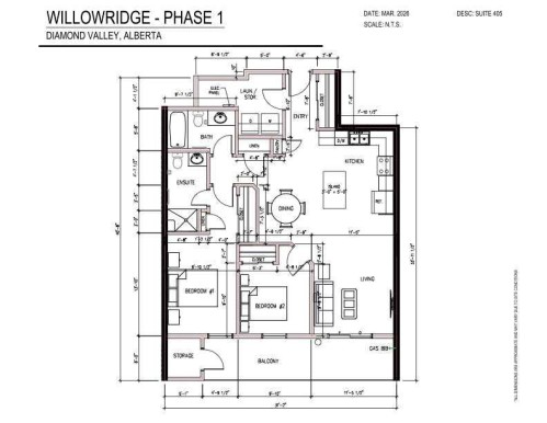 405-101 Willowridge Drive, Diamond Valley, AB 
