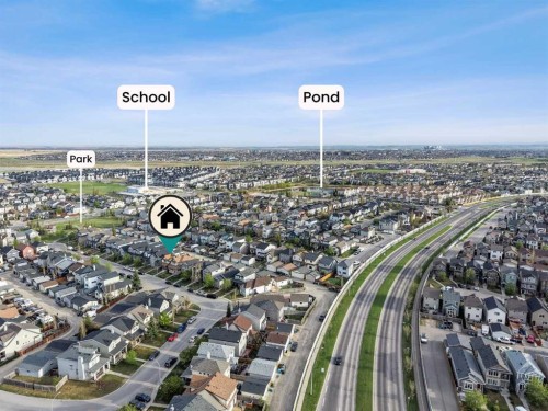 104 Copperstone Terrace Se, Calgary, AB - Outdoor With View