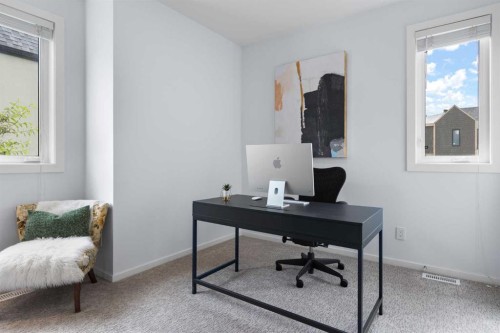 2002 35 Street Sw, Calgary, AB - Indoor Photo Showing Office