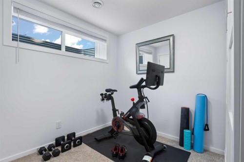 2002 35 Street Sw, Calgary, AB - Indoor Photo Showing Gym Room