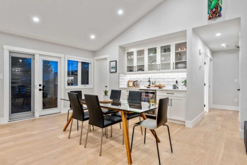 100 Lake Crimson Close Se, Calgary, AB - Indoor Photo Showing Dining Room