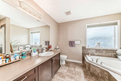 485 Cimarron Boulevard, Okotoks, AB - Indoor Photo Showing Bathroom