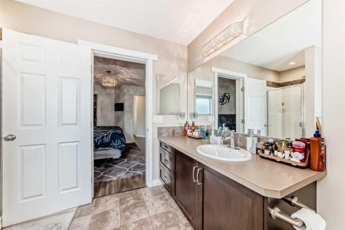485 Cimarron Boulevard, Okotoks, AB - Indoor Photo Showing Bathroom