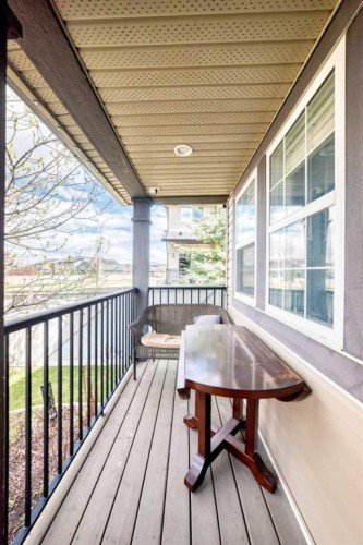 485 Cimarron Boulevard, Okotoks, AB - Outdoor With Deck Patio Veranda With Exterior