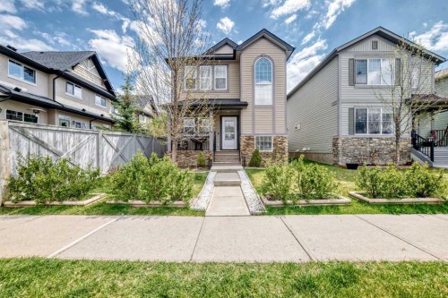 485 Cimarron Boulevard, Okotoks, AB - Outdoor With Facade